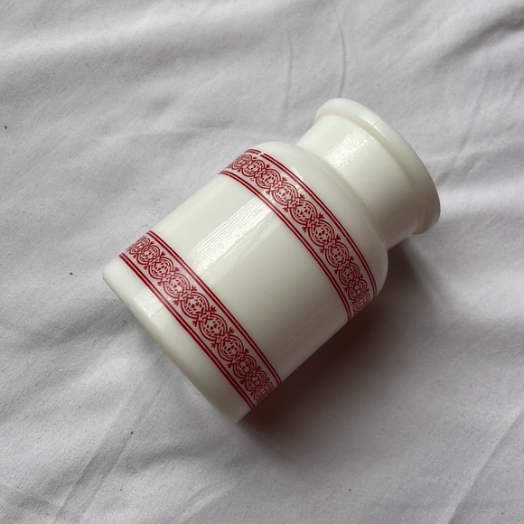 SALE 3 for $15 Small Milk glass Jar - Picture 7 of 7